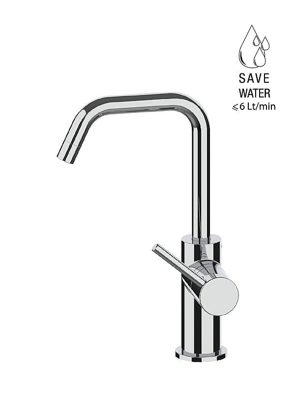 FRATTINI - PEPE XL - Monocomando lavabo bocca alta con scarico